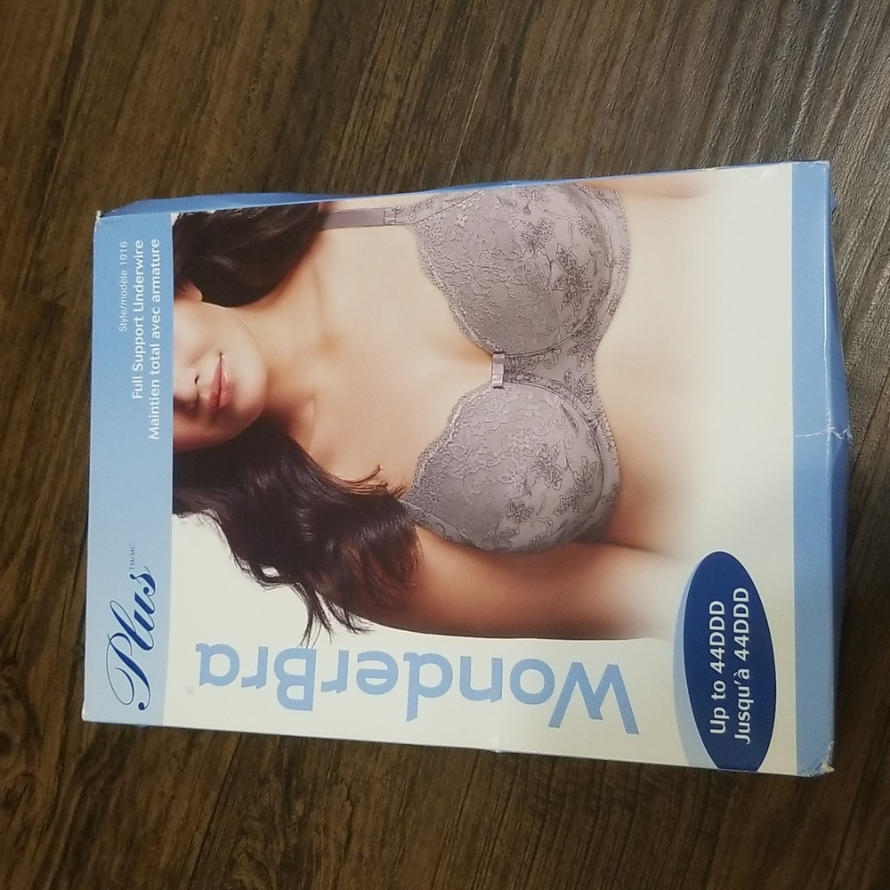 NIB Wonderbra Full Support Underwire Bra Style 1916 40/90 D